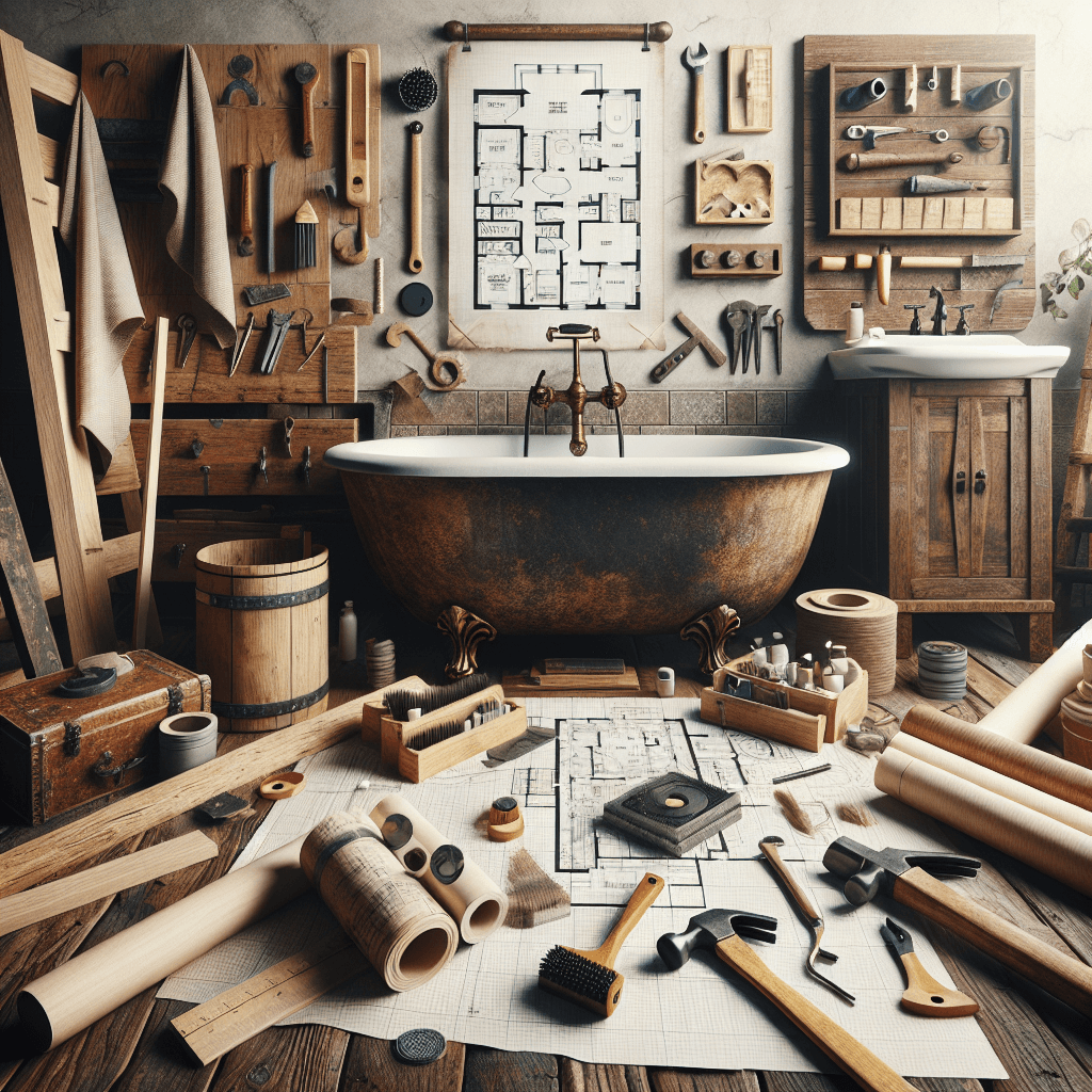 A modern, newly renovated bathroom featuring subway tiles, a sleek vanity, and bright lighting.