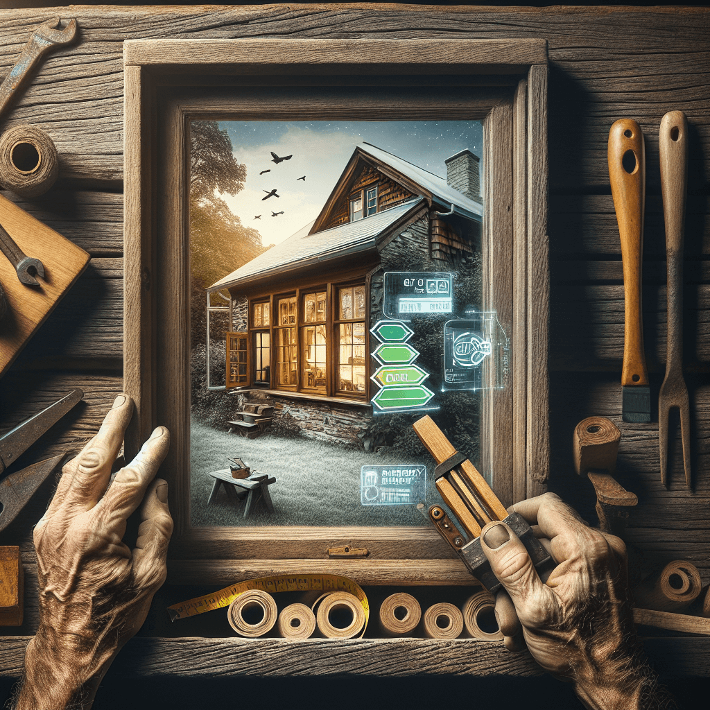 Energy-efficient windows with scenic coastal view in a historic Alameda Point home.