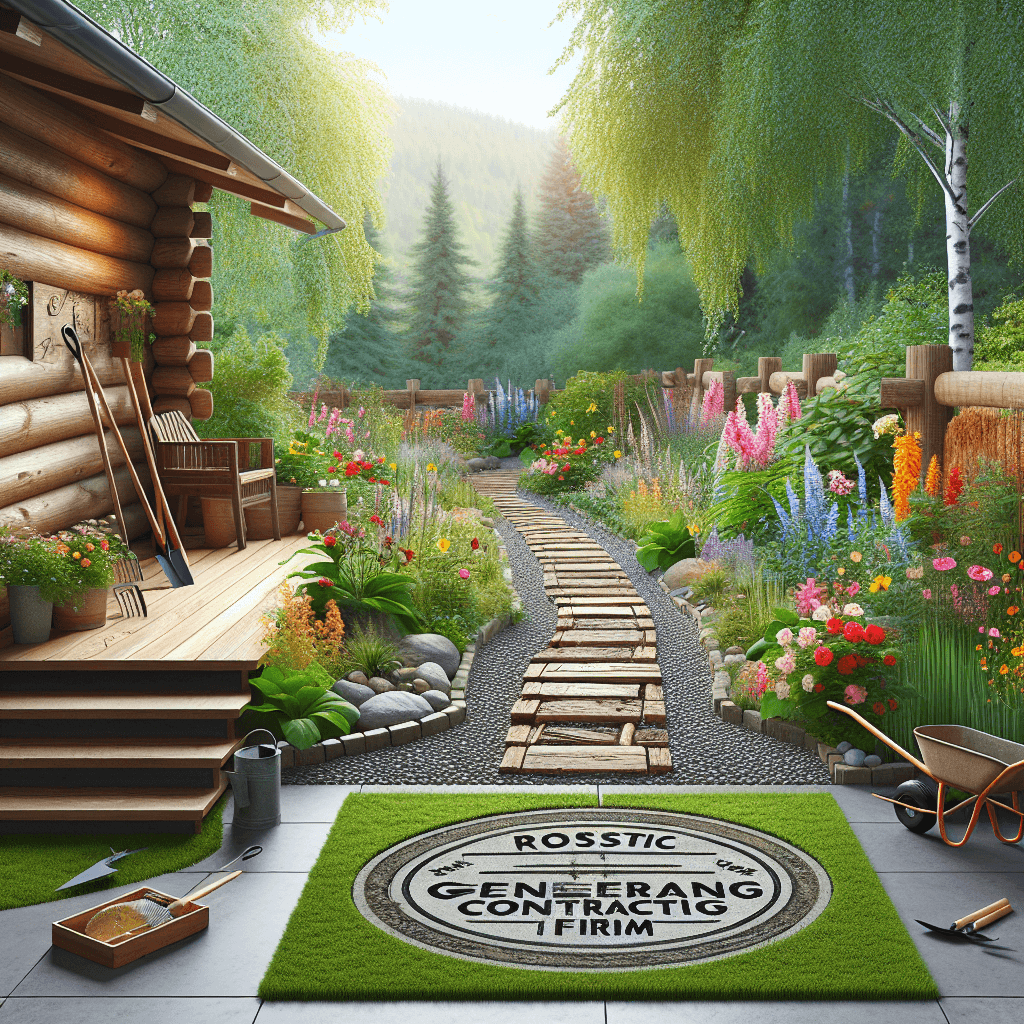 DIY garden path with stone and greenery creating a charming outdoor walkway